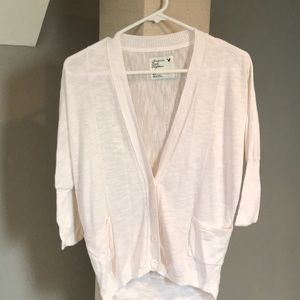 White American Eagle Cardigan